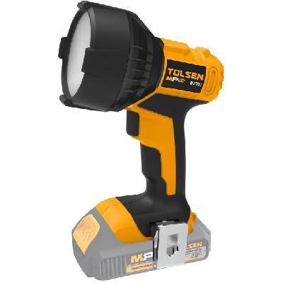 Tolsen Акумулаторно ръчно led фенерче 20v, 10w, 6500k, без батерия (87311)