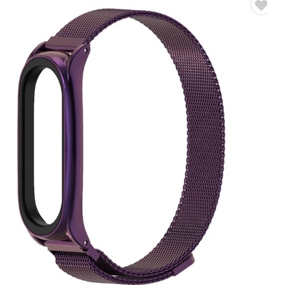 Xiaomi Milánský tah magnetický - kovový náhradní řemínek pro Mi Band 7 Červená MBSCZ-7MT06 – Zboží Mobilmania