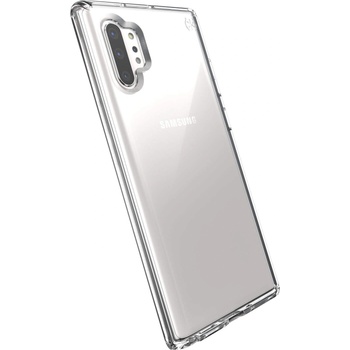 Speck Presidio Stay Clear Case - удароустойчив хибриден кейс за Samsung Galaxy Note 10 Plus (прозрачен)