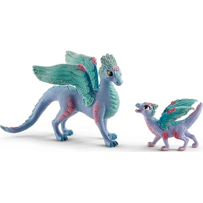 Schleich Комплект фигурки Schleich Bayala - Цветни дракони (70592-03655)