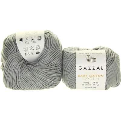 Gazzal Baby Cotton XL 3430 šedá