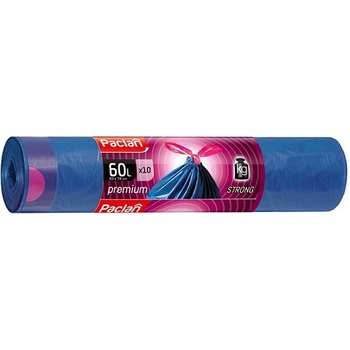 Paclan Premium zaťahovacie 60 l 30 µm 10 ks