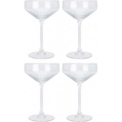 Excellent EH Houseware Sklenice na koktejly transparentní 4 x 300 ml