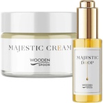 Wooden Spoon Majestic Комплект - Крем и Серум за лице, 50 + 30 ml