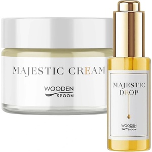 Wooden Spoon Majestic Комплект - Крем и Серум за лице, 50 + 30 ml