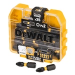 DEWALT Накрайник за битове, отвертка, PZ2, 25mm, FLEXTORQ, 25pcs
