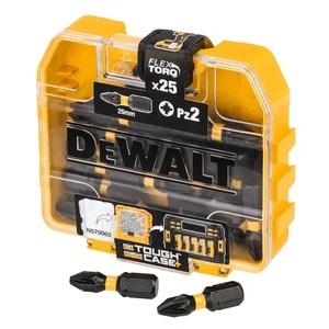 DEWALT Накрайник за битове, отвертка, PZ2, 25mm, FLEXTORQ, 25pcs