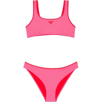 Roxy Детски комплект бикини Roxy Kid's Aruba Bralette Set Bikini - Sangria Sunset - размер 8 Years (750-2829-0114)