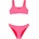 Roxy Детски комплект бикини Roxy Kid's Aruba Bralette Set Bikini - Sangria Sunset - размер 8 Years (750-2829-0114)
