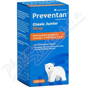 Preventan Clasic Junior sirup 250 ml