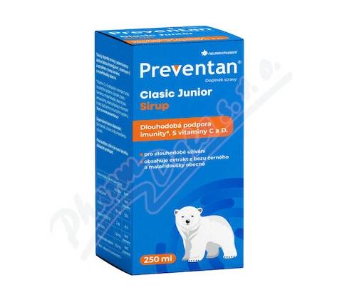 Preventan Clasic Junior sirup 250 ml