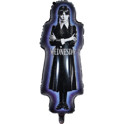 Chaks Chaks MYLAR BALLOON WEDNESDAY SHAPE WEDNESDAY © 39CM X 89.4CM