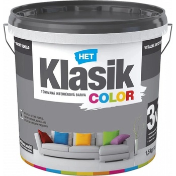 Het Klasik color 4kg 0167 šedý betonový