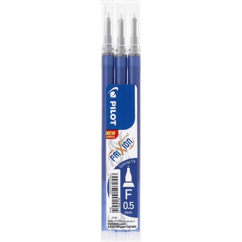 Pilot Пълнител за Pilot Frixion Point Clicker 0, 5 син (3) (BLS-FRP5-S3-L)