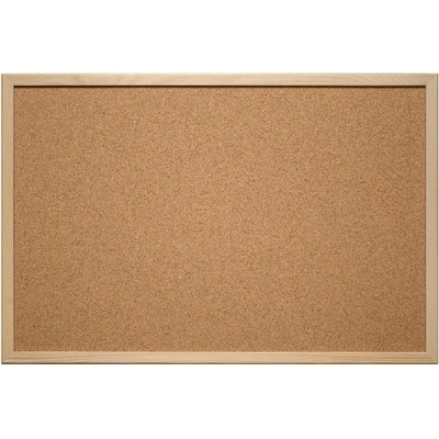 Eurosupplies korková tabuľa 60 x 40 cm