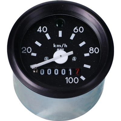 Diverse / Import Tachometr 100km/h kulatý 60mm s kontrolkou na blinkry, Simson S50, S51, S53, S70 40899 | Zboží Auto