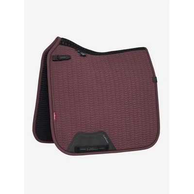 LeMieux podsedlová dečka Finesse Square AW 25/26 vínová