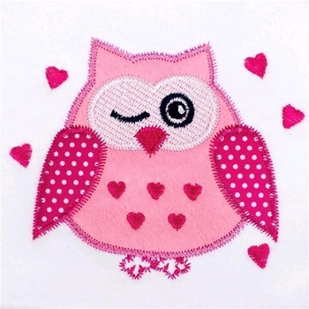 Akuku Detská osuška 100x100 béžová so sovou