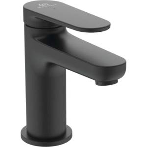 Ideal Standard Cerafine Nuovo - Смесител за умивалник с изпускателен клапан ClickClack, BlueStart, копринено черно BD964XG (BD964XG)