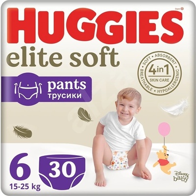 Huggies Elite Soft PANTS č. 6 - 30 ks