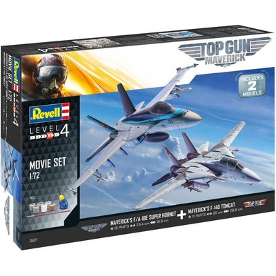 Revell Top Gun 2 Movie Set 1:72