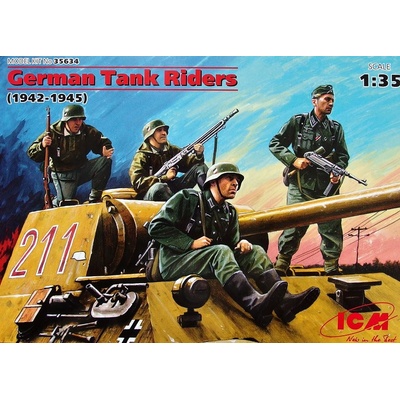 ICM German Tanks Riders 1942 1945 4 fig. 1:35