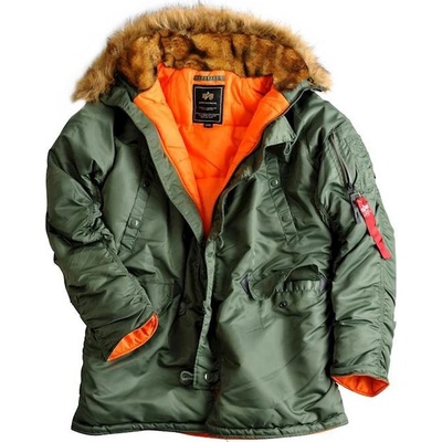 Bunda Alpha Industries N3B VF 59 šalvějová