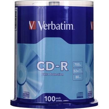 Verbatim CD-R 700MB 52x, 100ks