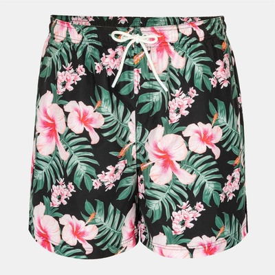 Hot Tuna Бански гащета Hot Tuna Hot Swim Shorts Sn63 - Blk/Pink Hib
