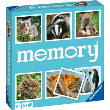 Ravensburger Настолна игра Memory: Animal Babies - Детска (20879)