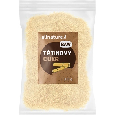 Allnature Třtinový cukr RAW nerafinovaný 1000 g – Zboží Dáma