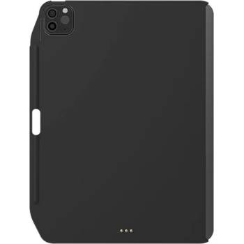 SwitchEasy CoverBuddy Case - поликарбонатов кейс (с отделение за Apple Pencil 2) за iPad Pro 11 (2018-2021) и iPad Air 4 (съвместим с Apple Smart Keyboard, Magic Keyboard, Smart Folio) (черен)