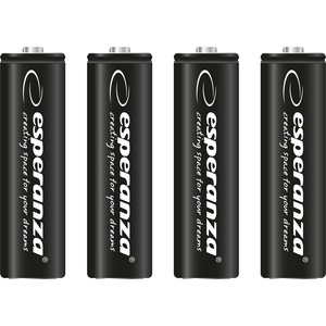 Esperanza Акумулаторна батерия NI-MH AA 2600mAh 4 бр черна 73336 (EZA106)
