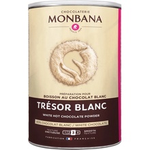 Monbana Tresor biela čokoláda v plechovke 500 g