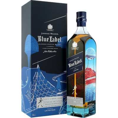 Johnnie Walker Blue Label Cities of the Future Mars 2220 40% 0,7 l (karton)