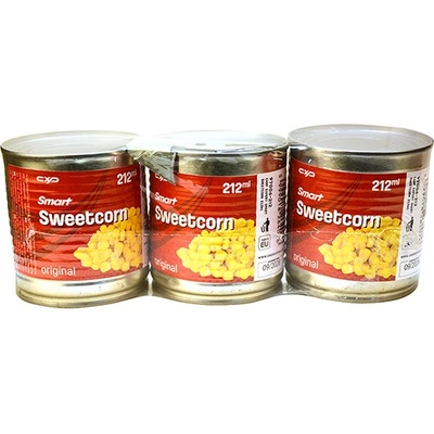 CARP EXPERT SMART SWEETCORN 3x212ML