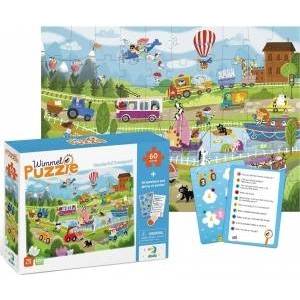 Dodot Wimmelpuzzle 60 Wonderful Transportation