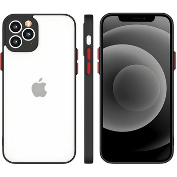 Apple Силиконов гъвкав калъф Milky Case за Apple iPhone 12 Pro Max - Черен KP11774
