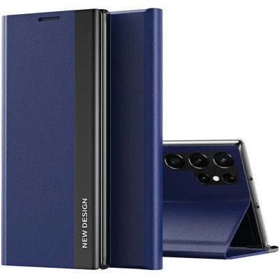 HQWear Sleep Case Pro Samsung Galaxy S25 Ultra Case с флип и стойка - син (5907769368349)