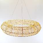 Eurolamp sa СВЕТЕЩА ДЕКОРАЦИЯ ВЕНЕЦ, 12480 ww led, С ТРАНСФОРМАТОР/МЕД КАБЕЛ/90СМ 9854