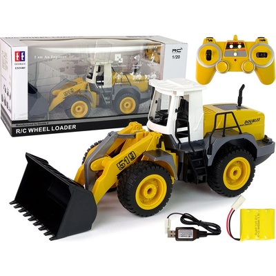 Double E RC nákladní traktorbagr 1:20