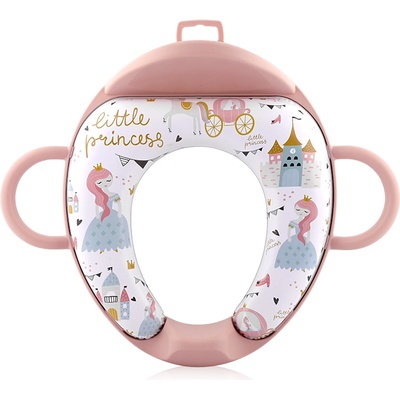 Lorelli Приставка за тоалетна LORELLI Pink Princess с облегалка (10130700007)