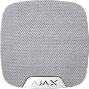 Ajax Systems 38111.11. WH1 HomeSiren Jeweller - безжичен вътрешен сирен - бял (38111.11.WH1)