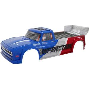 Arrma каросерия синя: Infraction 4X4 All-Road 3S BLX