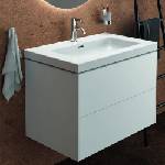 Ideal Standard Atelier Conca стенен шкаф за шкаф с 2 чекмеджета, матово бял, 80 см (T4574Y1)