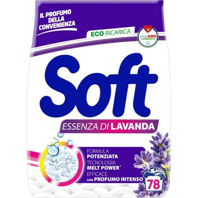 Soft prášek na praní Levandule 78 PD
