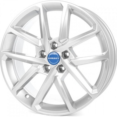 Borbet N 7.5x17 5x112 ET45 crystal silver