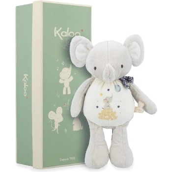 Kaloo Petit Chansons Звукова играчка Плюшено слонче с дрънкалка