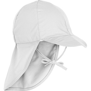 Mikk-Line Детска шапка с козирка Mikk-Line Kid's Summercap Long Neck Solid Cap - White - размер 53 cm (904-4036-0515)