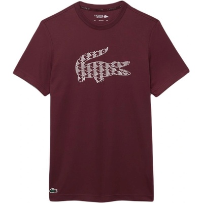 Lacoste Ultra Dry Pique Tennis Hnedý